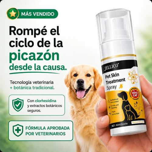 Spray Pet Skin Antipicazón para Mascotas